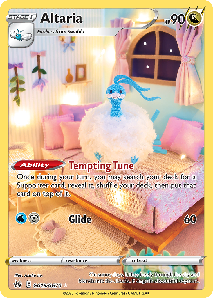 Altaria 019/70 Trainer Gallery Rare Holo