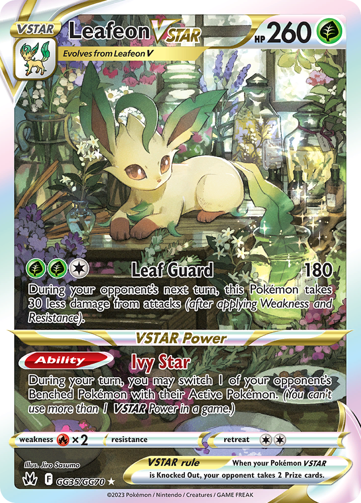 Leafeon VSTAR 035/70 Rare Holo VSTAR