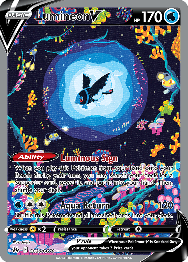 Lumineon V 039/70 Rare Holo V