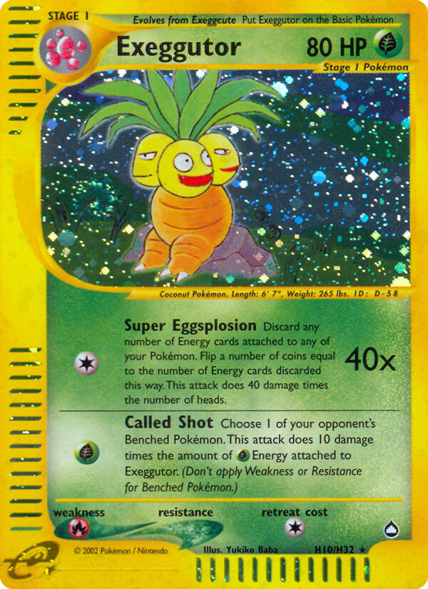 Exeggutor 010/182 Rare Holo
