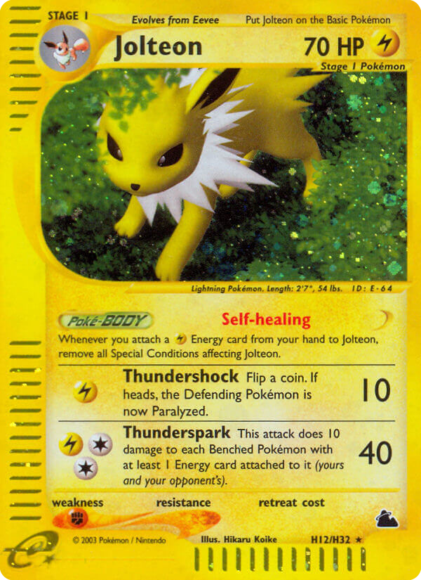 Jolteon 012/182 Rare Holo