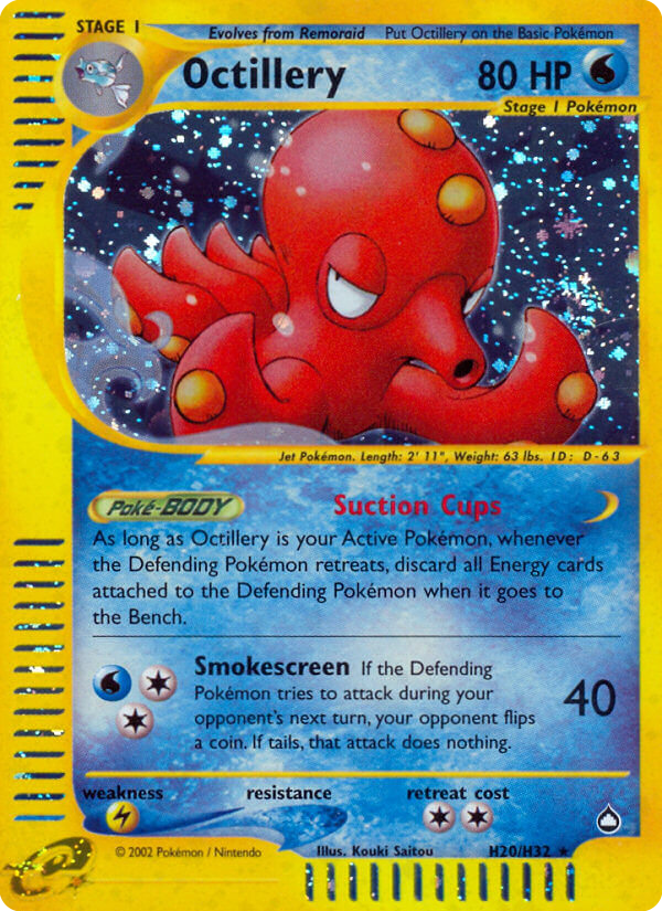 Octillery 020/182 Rare Holo