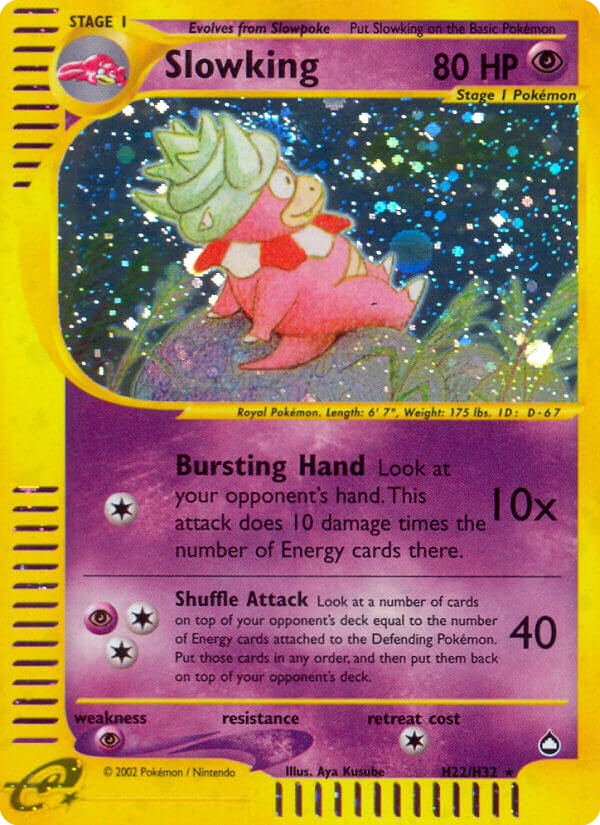 Slowking 022/182 Rare Holo