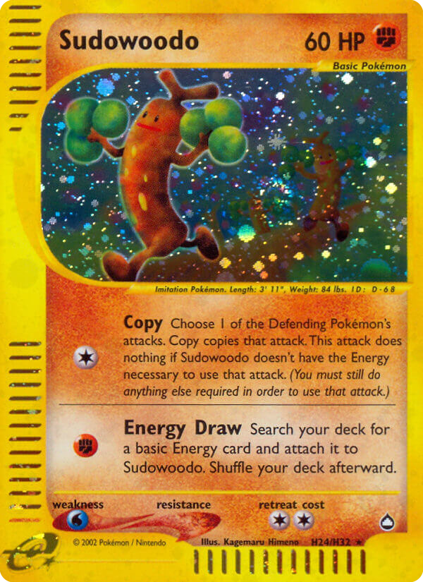 Sudowoodo 024/182 Rare Holo
