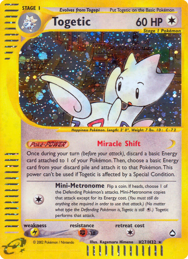 Togetic 027/182 Rare Holo