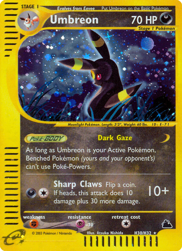 Umbreon 030/182 Rare Holo