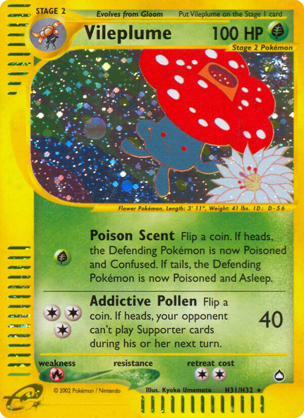 Vileplume 031/182 Rare Holo