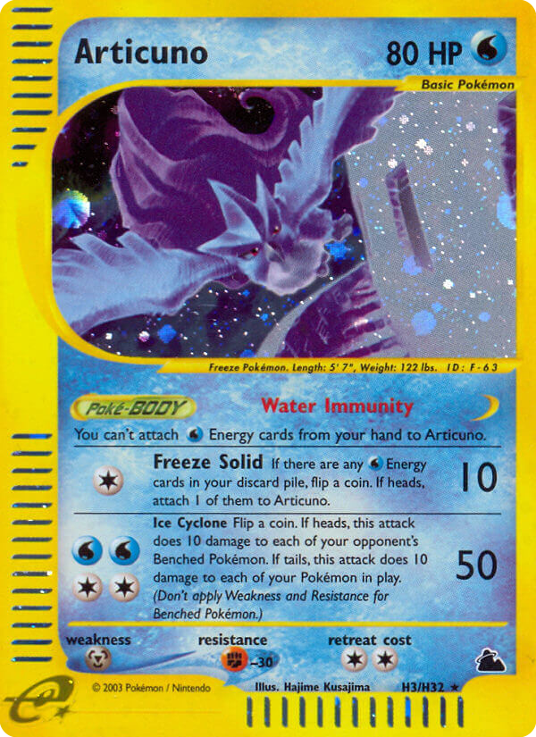 Articuno 003/182 Rare Holo
