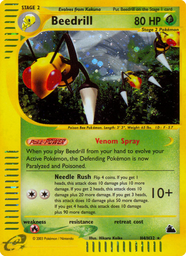 Beedrill 004/182 Rare Holo