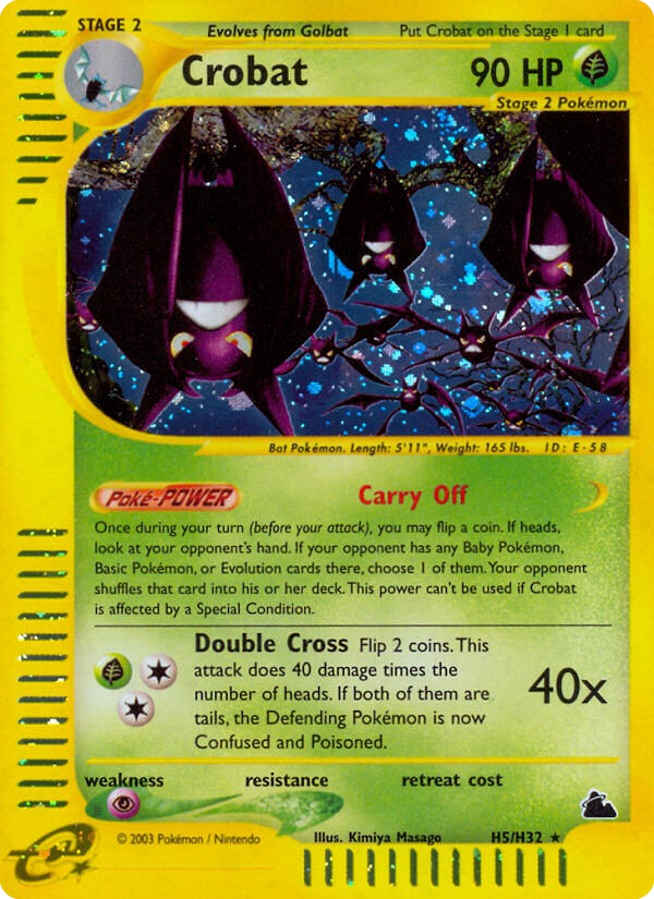 Crobat 005/182 Rare Holo