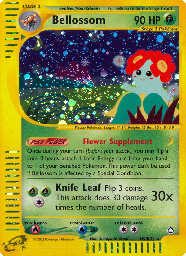 Bellossom 005/182 Rare Holo