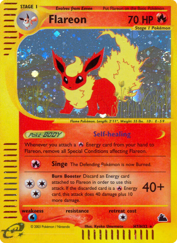 Flareon 007/182 Rare Holo