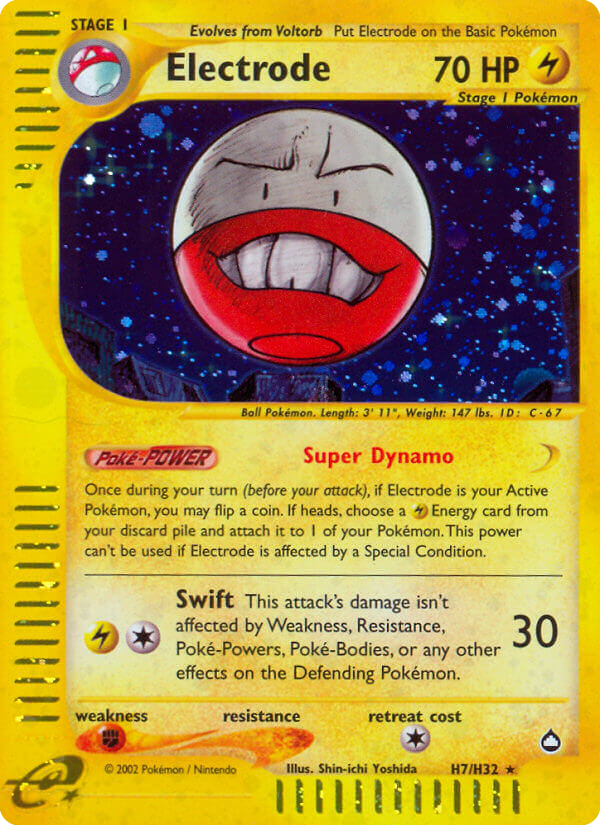 Electrode 007/182 Rare Holo