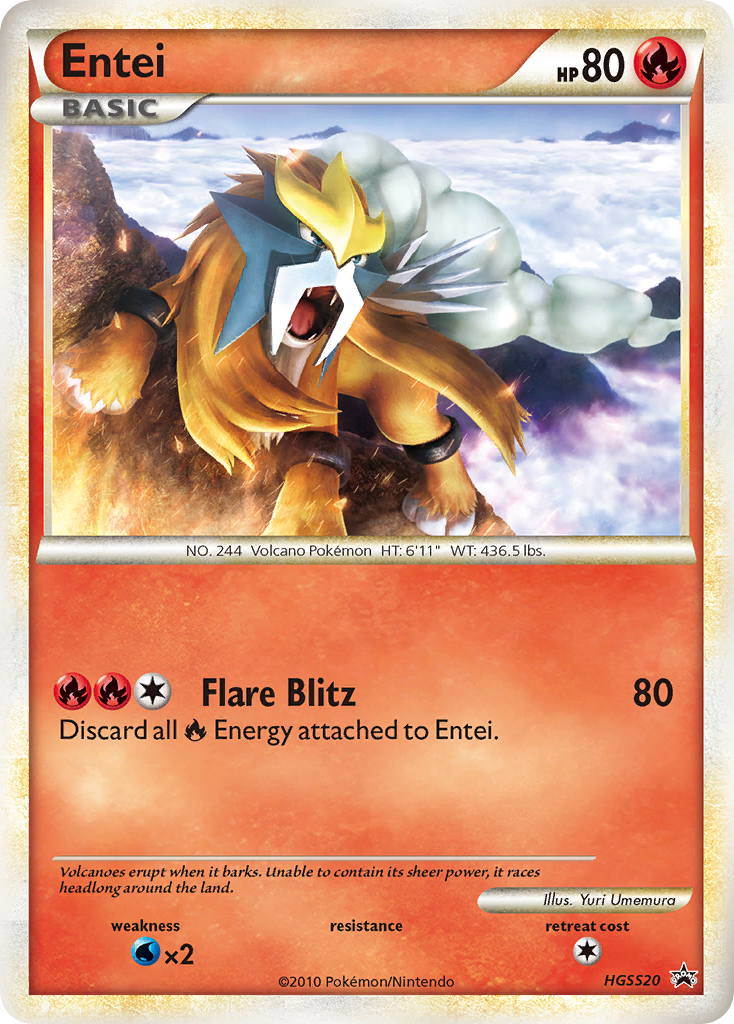 Entei 020/25 Promo