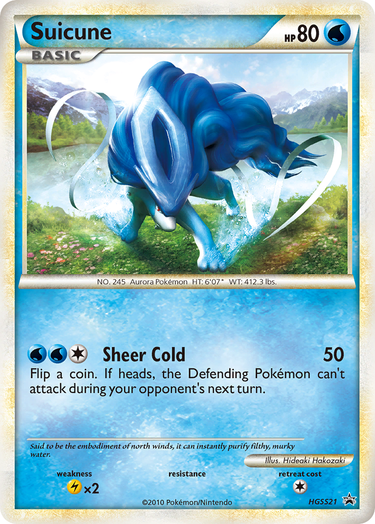 Suicune 021/25 Promo