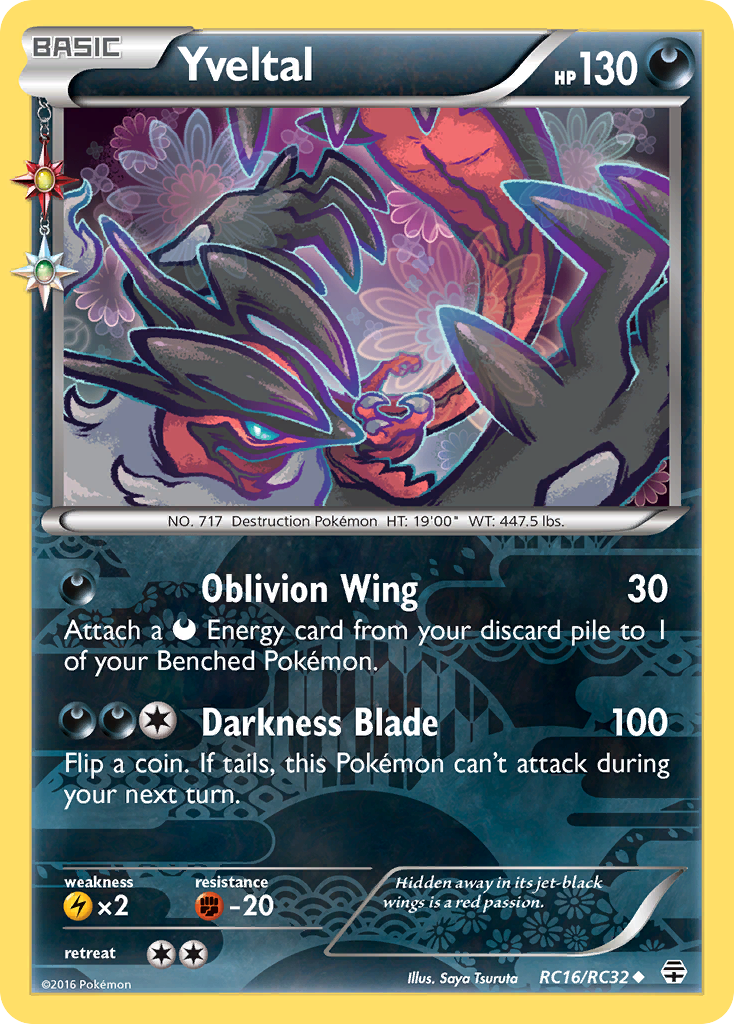 Yveltal 016/117 Uncommon