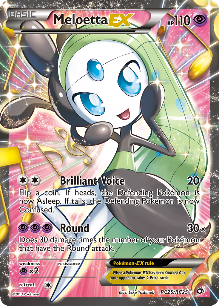 Meloetta-EX 025/140 Rare Ultra