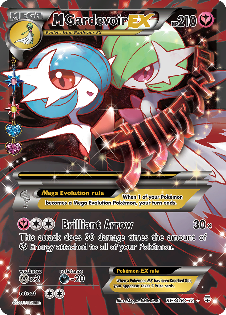 M Gardevoir-EX 031/117 Rare Ultra