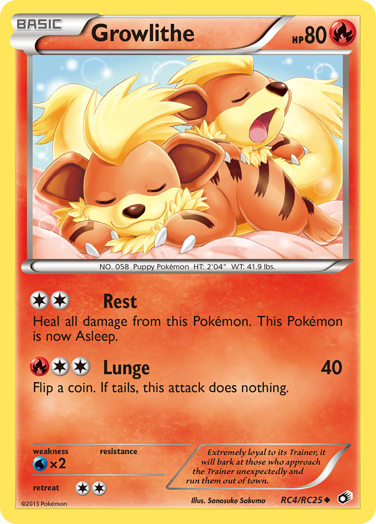 Growlithe 004/140 Uncommon