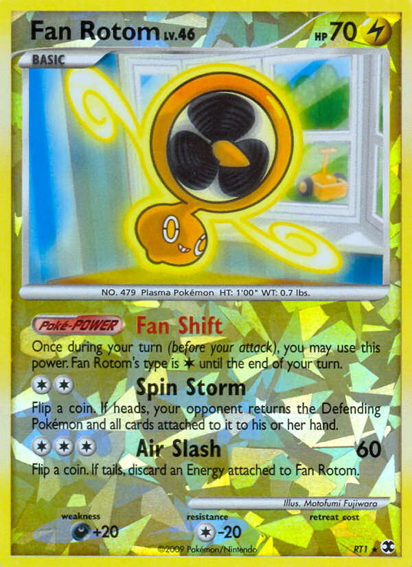 Fan Rotom 001/120 Rare