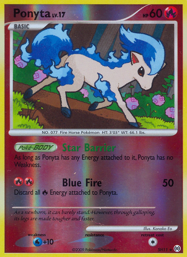 Ponyta 011/111 Rare