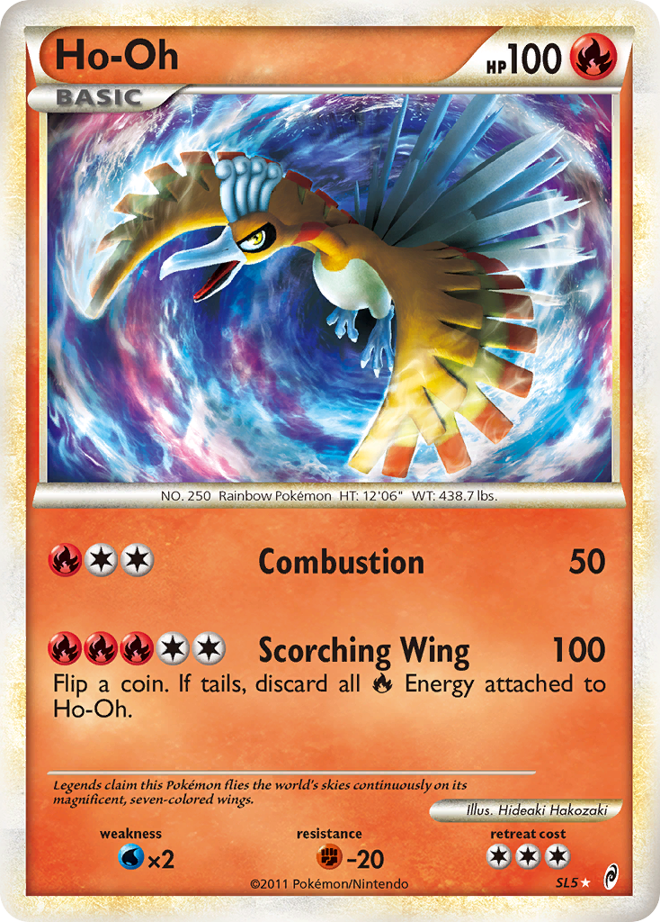 Ho-Oh 005/106 Rare Holo