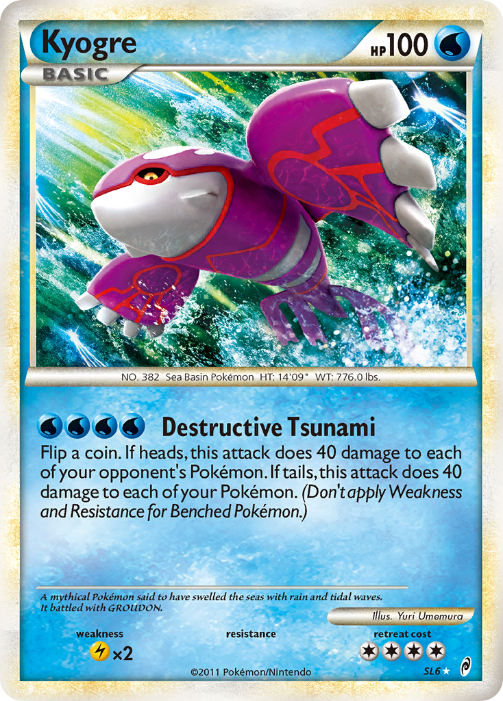Kyogre 006/106 Rare Holo