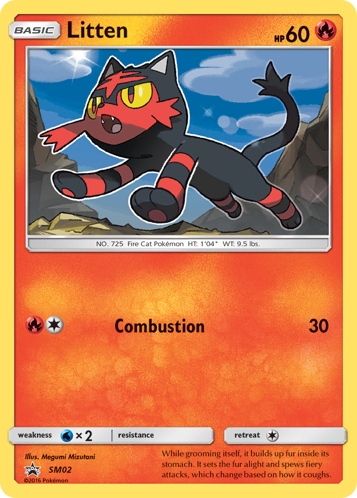 Litten 002/250 Promo