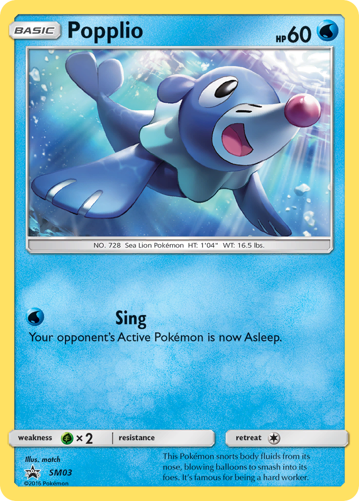 Popplio 003/250 Promo