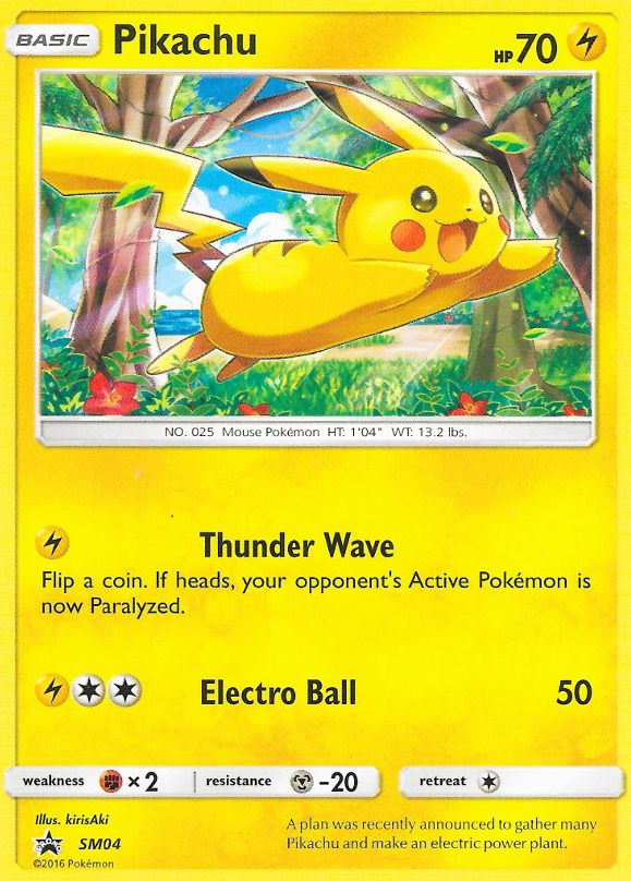 Pikachu 004/250 Promo