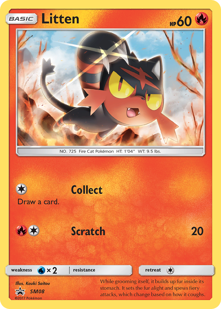 Litten 008/250 Promo