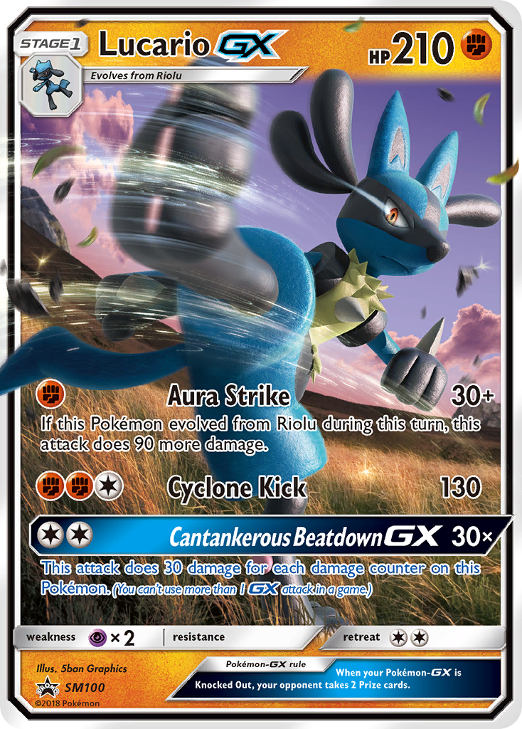 Lucario-GX 100/250 Promo