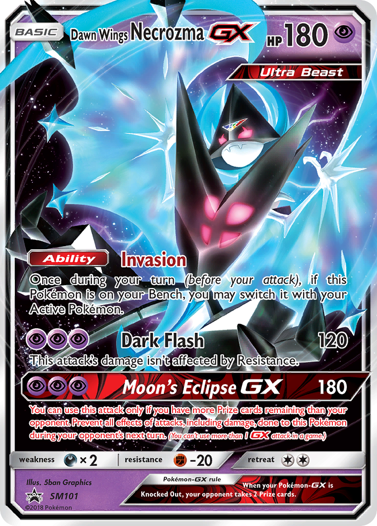 Dawn Wings Necrozma-GX 101/250 Promo