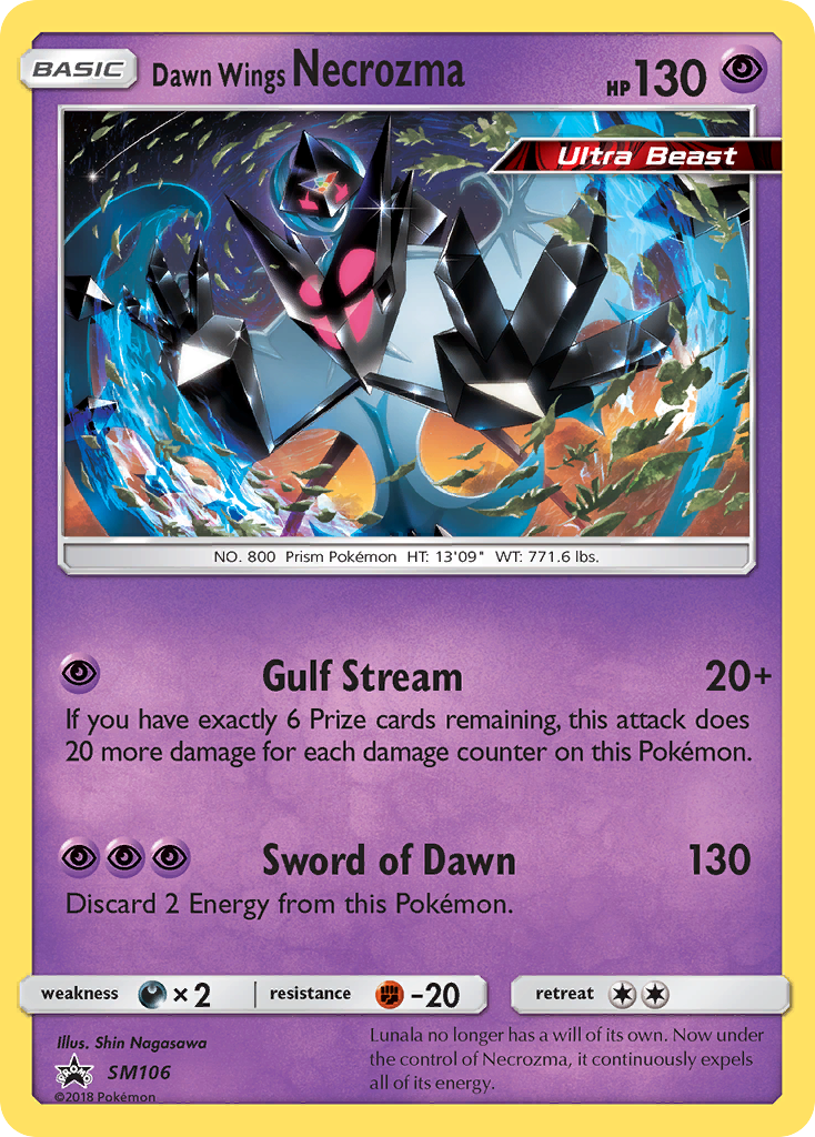 Dawn Wings Necrozma 106/250 Promo
