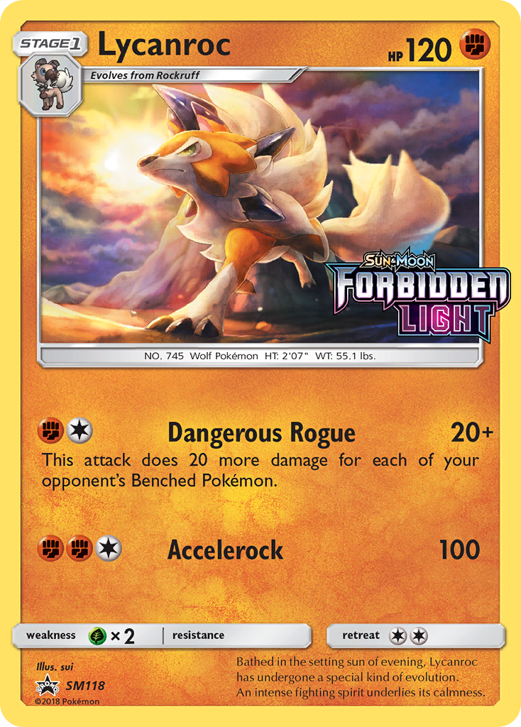Lycanroc 118/250 Promo