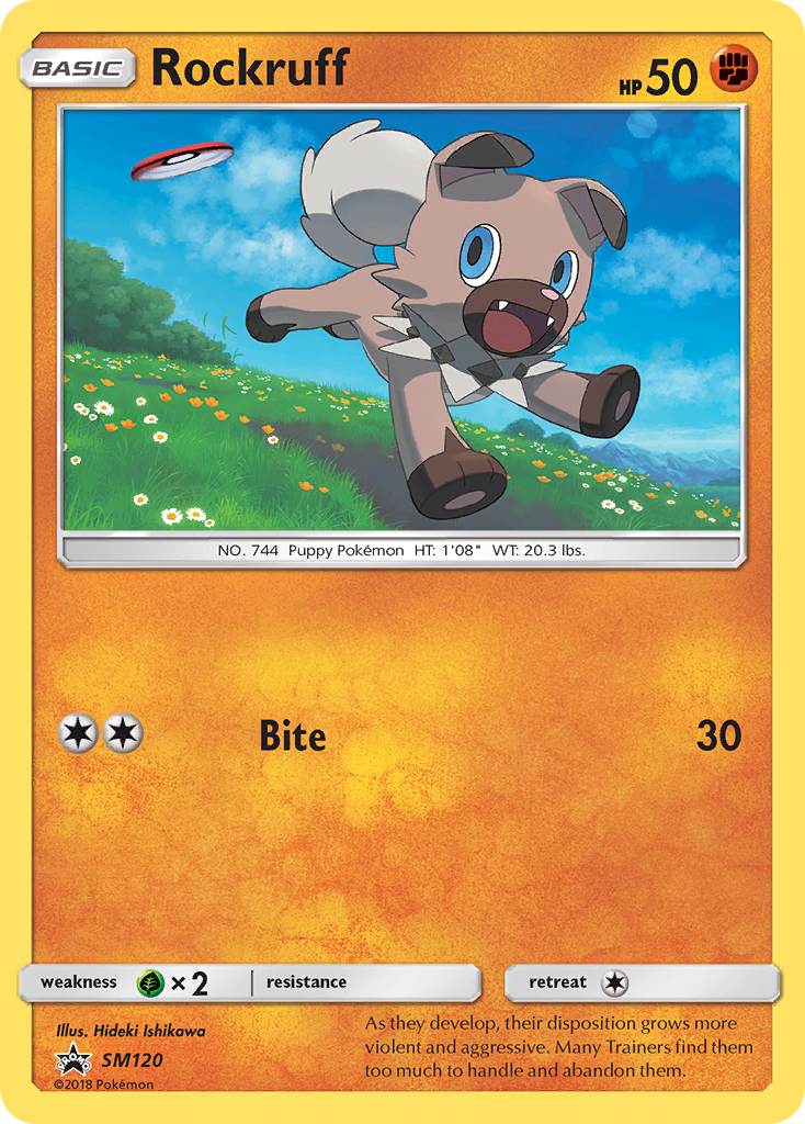 Rockruff 120/250 Promo