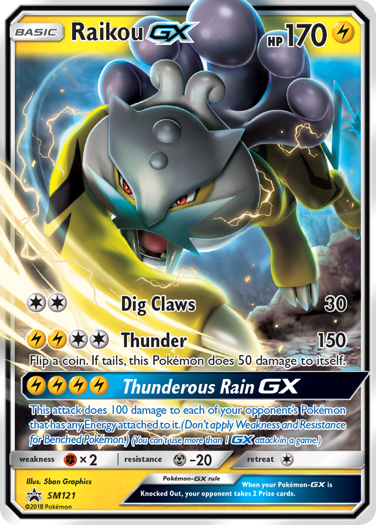 Raikou-GX 121/250 Promo