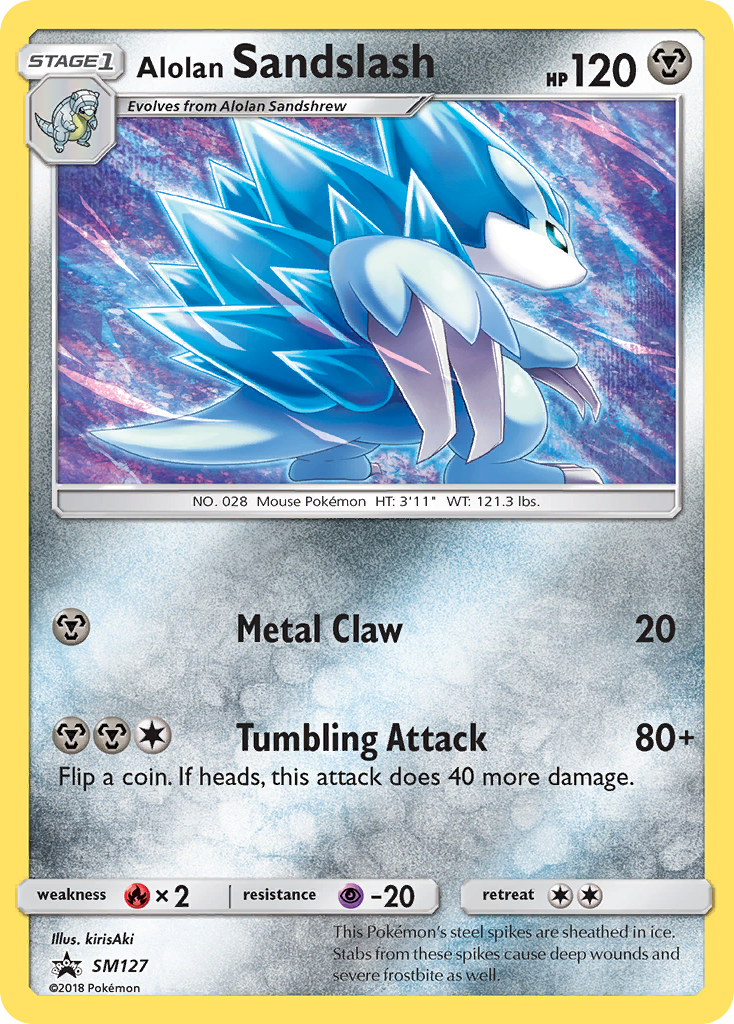 Alolan Sandslash 127/250 Promo