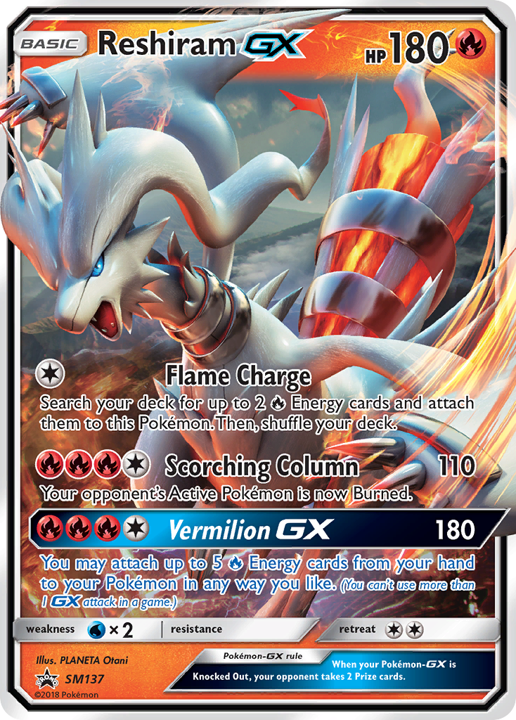 Reshiram-GX 137/250 Promo