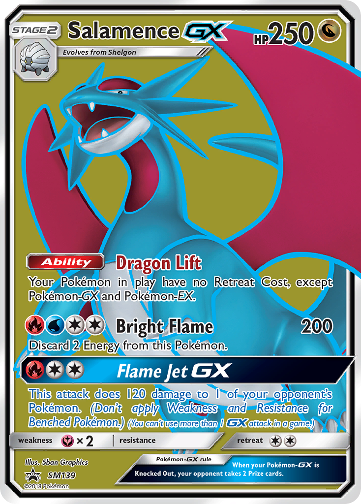 Salamence-GX 139/250 Promo