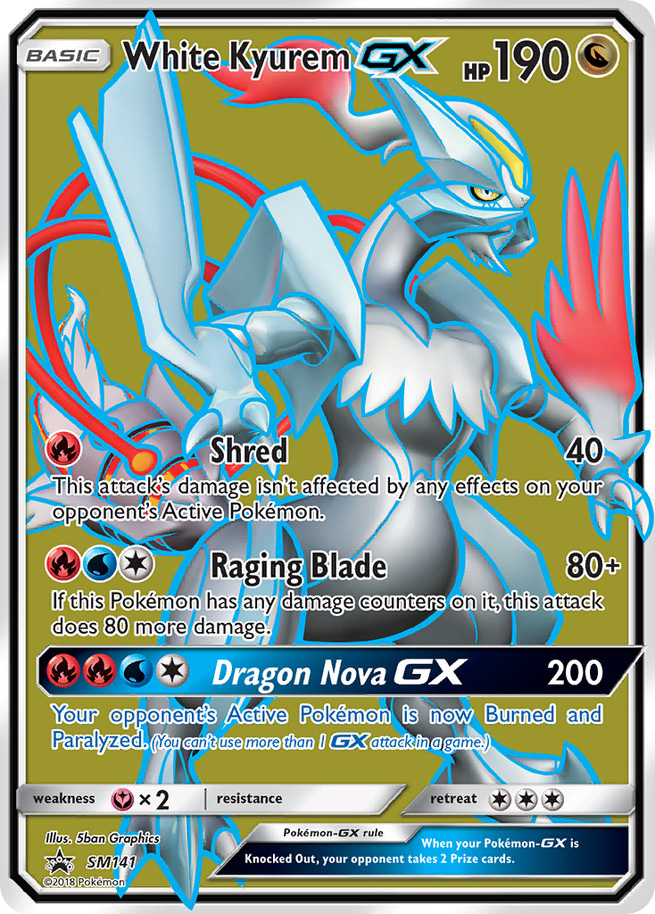 White Kyurem-GX 141/250 Promo