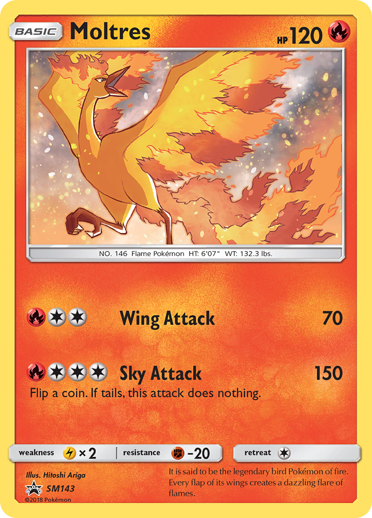 Moltres 143/250 Promo
