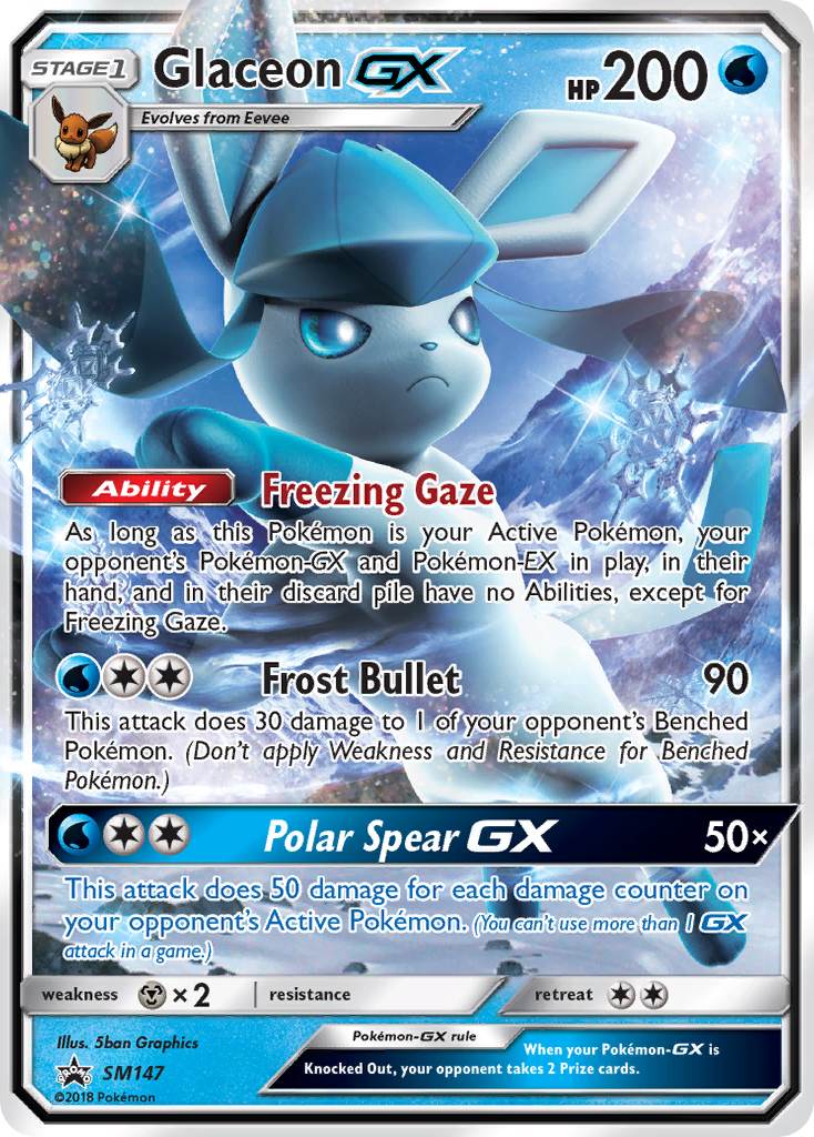 Glaceon-GX 147/250 Promo