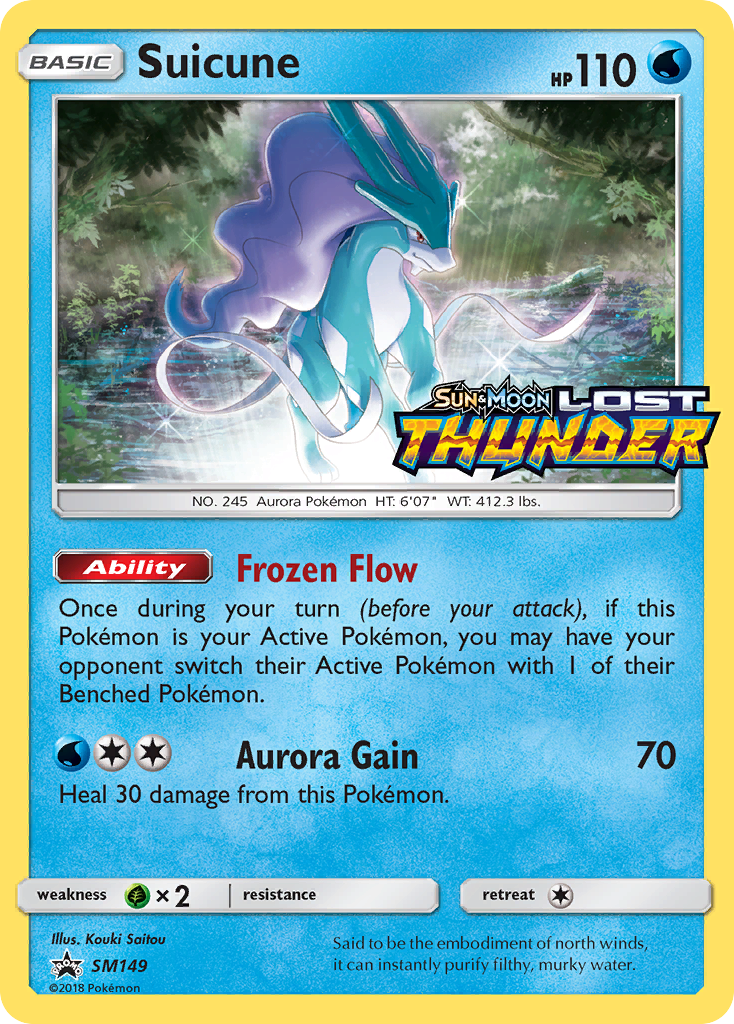 Suicune 149/250 Promo