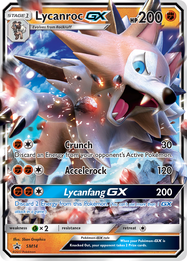 Lycanroc-GX 014/250 Promo