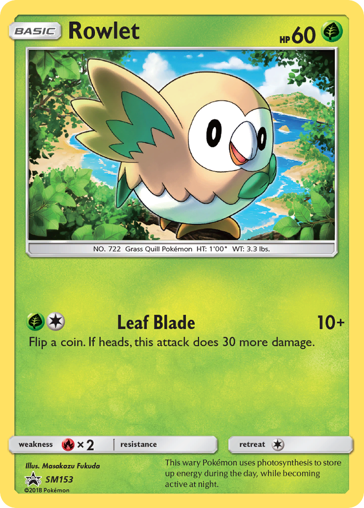 Rowlet 153/250 Promo
