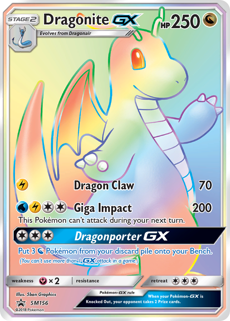 Dragonite-GX 156/250 Promo