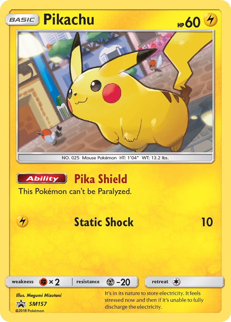 Pikachu 157/250 Promo