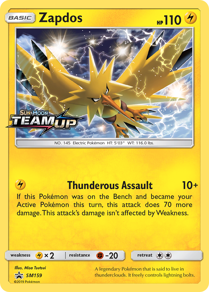 Zapdos 159/250 Promo