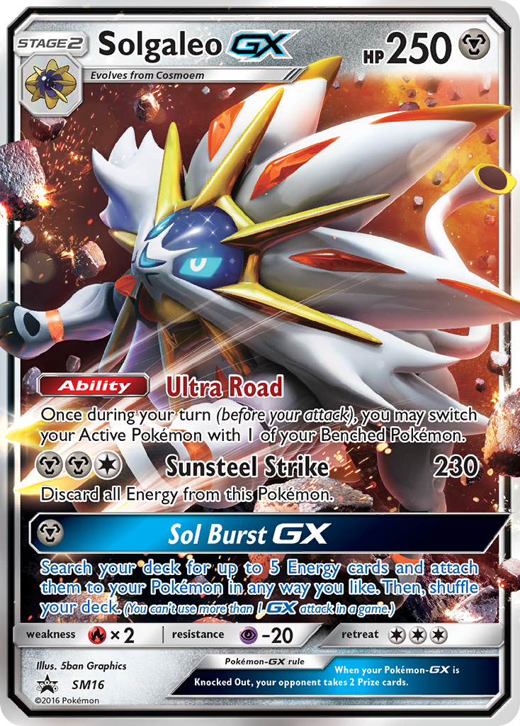 Solgaleo-GX 016/250 Promo